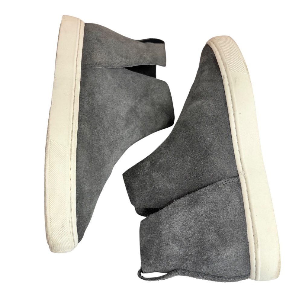 Birdies The Falcon Gray Suede Slip On Sneaker Boots Women’s 7.5